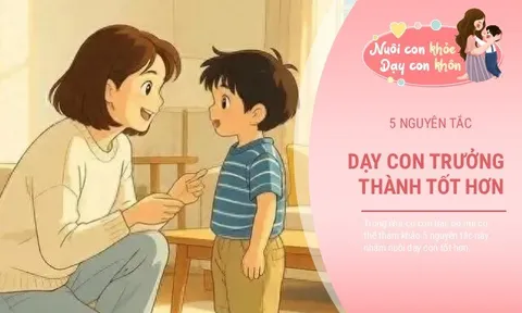 Con trai lớn lên tài giỏi hay kém cỏi được quyết định từ 5 điều này, mẹ hãy dạy con biết sớm