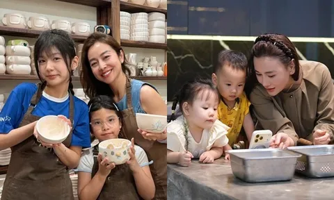 Sao Việt 24h: Jennifer Phạm khoe con gái 13 tuổi cao ngang mẹ, xinh ngọt ngào; Phương Oanh cùng cặp song sinh vào bếp