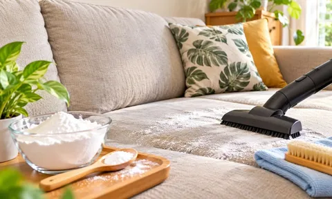 Cách làm sạch sofa tại nhà bằng baking soda, không cần gọi thợ chuyên nghiệp