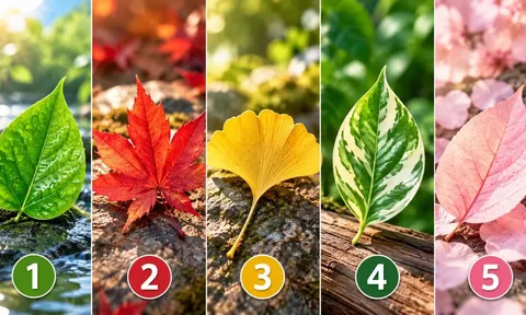 Chọn 1 chiếc lá để xem vận khí xung quanh bạn đang thế nào?