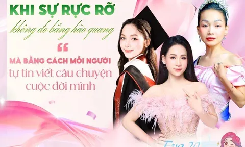 Khi sự rực rỡ không được đo bằng hào quang, mà bằng cách mỗi người… tự tin viết câu chuyện của cuộc đời mình