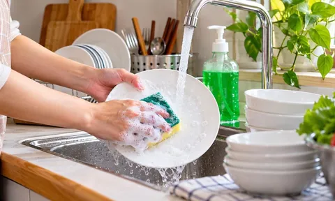 Bỏ ngay thói quen Rửa Bát này kẻo Tăng Nguy Cơ Ốm Đau, Ung Thư cho gia đình