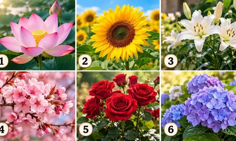 Chọn 1 bông hoa bạn ấn tượng nhất để xem điều gì tạo ra điểm mạnh của bạn