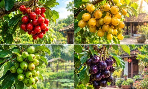Hãy chọn 1 chùm quả mà bạn thích nhất?
