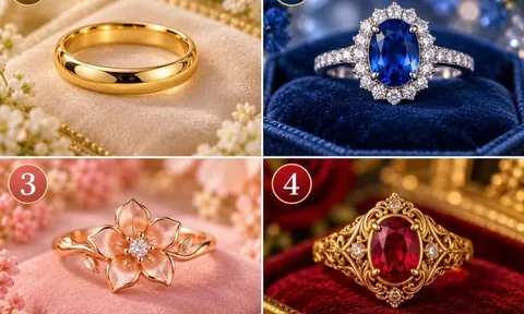 Hãy chọn 1 chiếc nhẫn mà bạn thích nhất?