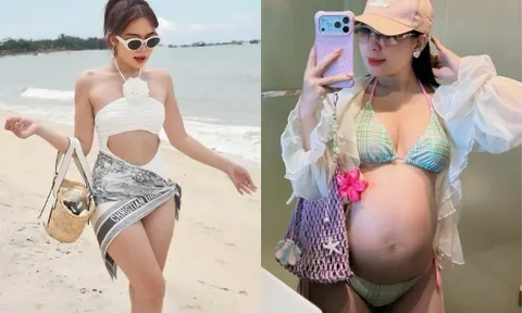 Nam diễn viên Việt nhắn tin đặt phòng "hốt luôn" cô quản lý khách sạn xinh như hotgirl, đàng gái mang bầu mặc bikini bé xíu