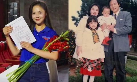 Diễn viên Thu Quỳnh trở thành Đảng viên ở tuổi 38, mẹ là Thượng tá chúc mừng "đồng chí con"