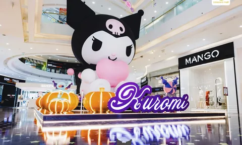 Bất ngờ - Kuromi khổng lồ lần đầu xuất hiện tại Crescent mall