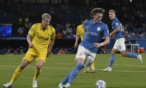 Scott McTominay khẳng định giá trị của một thủ lĩnh ở Napoli