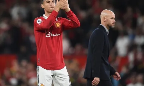 Hoàng hôn cay đắng của Ronaldo dưới thời Ten Hag