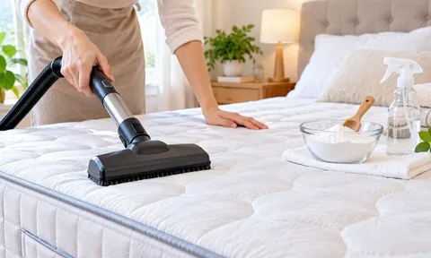 Cách làm sạch đệm tại nhà: Làm đúng cách để đệm sạch, thơm mà không bị ẩm mốc
