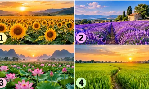 Cánh đồng nào khiến bạn ấn tượng nhất?