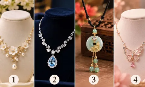 Chọn 1 chiếc vòng cổ để xem người khác đánh giá thần thái của bạn ra sao