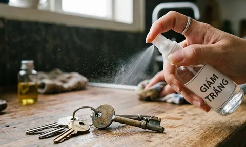Tại sao bạn nên dùng giấm lau chìa khóa?