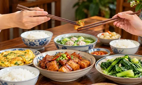 Vì sao người xưa dặn khi ăn cơm tránh gắp nối đũa, tuyệt đối không cắm đũa thẳng vào bát?