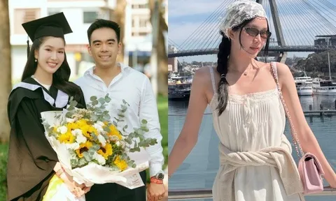 Á hậu Việt là "con nhà người ta", sở hữu bộ sưu tập túi hiệu tiền tỷ, lấy doanh nhân sống sướng trong penthouse 150m2