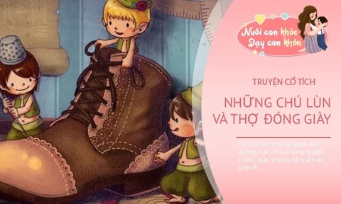 Truyện cổ tích: Những chú lùn và người thợ đóng giày