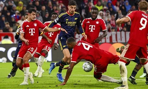 Bản lĩnh Arsenal biến ưu thế của Bayern Munich thành nỗi tiếc nuối