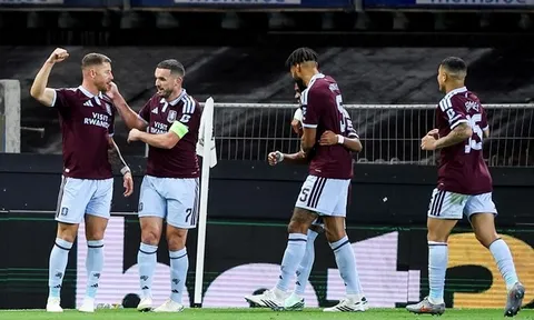 Aston Villa nhẹ nhàng hạ Viking 3-1 ở Champions League