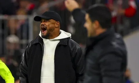 Kompany thừa nhận Bayern hụt hơi ở cuối trận trước Arsenal