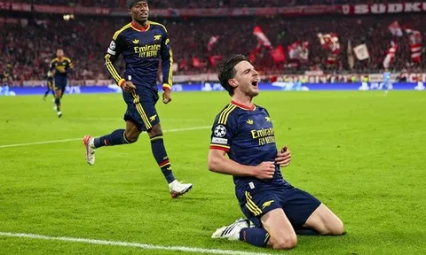 Chấm điểm Arsenal: Rice nổ súng kịp thời, Timber mắc sai lầm đáng tiếc