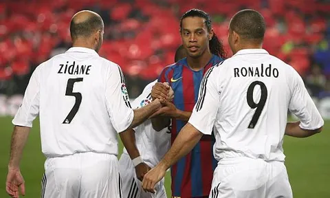 Vũ điệu của Ronaldinho làm chao đảo Santiago Bernabeu