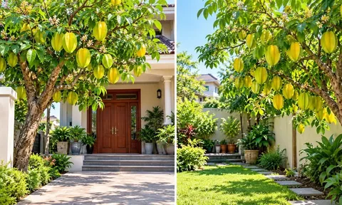 Cây khế phong thủy nên trồng trước nhà hay sau nhà?