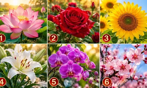 Chọn 1 bông hoa để xem mệnh của bạn giàu có cỡ nào