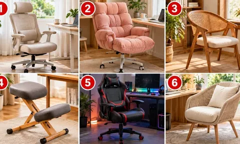 Chọn 1 kiểu ghế bạn thích ngồi làm việc