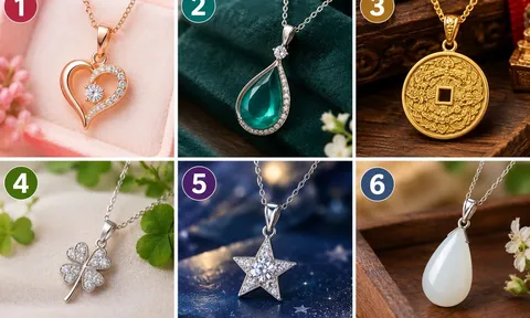 Hãy chọn 1 mặt dây chuyền mà bạn thích nhất?