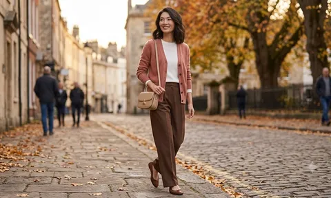 Màu hồng phối với 4 gam màu này: Bí quyết mặc đẹp, sang trọng mà không sợ sến mùa thu đông
