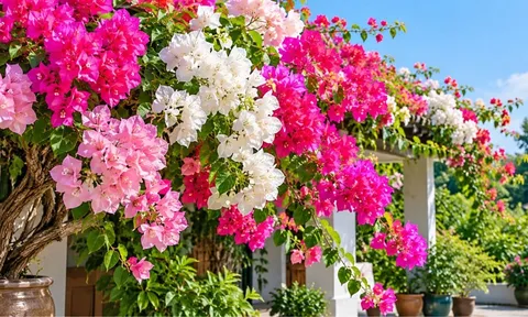 Muốn hoa giấy nở sum suê, những điều cốt lõi này không thể bỏ qua