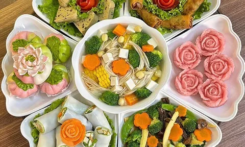 Gợi ý mâm cỗ chay cúng Rằm tháng 9, đơn giản, ngon miệng, đẹp mắt mà thành kính