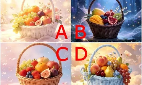 Trắc nghiệm: Chọn giỏ trái cây, biết ngay ai là chỗ dựa lớn nhất của bạn trong tương lai? Là gia đình, bạn đời hay chính bạn