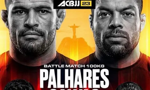 Cuộc tái ngộ rực lửa: Rousimar Palhares và Andre Galvao quyết đấu tại ACBJJ 23 với luật Combat Jiu-Jitsu