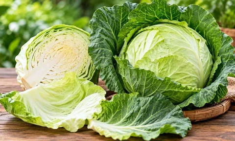 Bắp cải lá màu xanh hay màu trắng giàu dinh dưỡng hơn?
