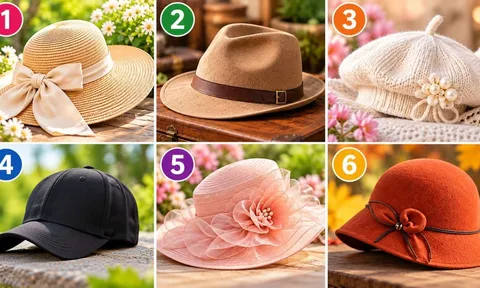 Chọn 1 chiếc mũ để xem trong mắt người khác, bạn là người thế nào?