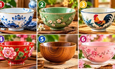 Chọn 1 mẫu bát ăn để xem về sau bạn có giàu không