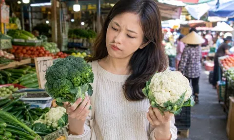 Bông cải trắng hay bông cải trắng nhiều chất bổ hơn?