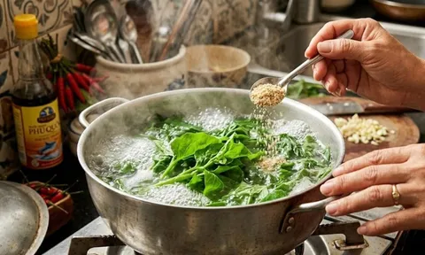 Luộc rau có nên cho hạt nêm?
