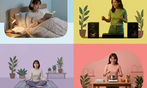Trắc nghiệm tâm lý: Thói quen nghe nhạc buổi tối của bạn là gì?