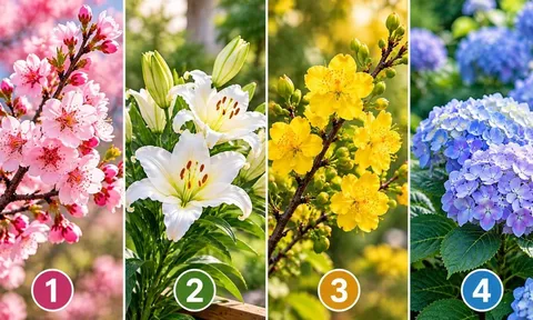 Chọn 1 cành hoa để xem gu thẩm mỹ của bạn