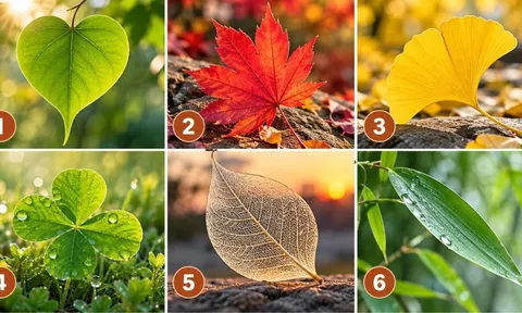 Chọn 1 chiếc lá gợi cho bạn nhiều cảm xúc nhất