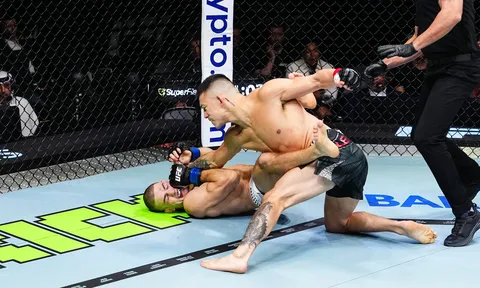 Cú đấm sấm sét: Kody Steele hạ gục Noah Gugnon ngay hiệp 1 tại UFC 333