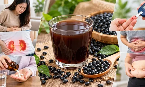 Những trường hợp nên cẩn thận khi uống nước đậu đen