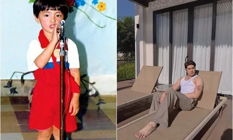 Cậu bé Việt tô son đỏ chót diễn văn nghệ, lớn lên 3 lần được đề cử đẹp nhất thế giới, nay độc thân giàu có