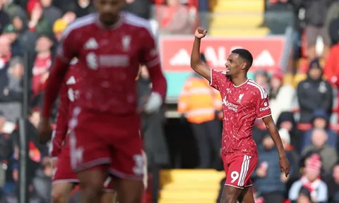 Liverpool 2-0 Brighton: Isak "bẻ cánh Chim mòng biển"