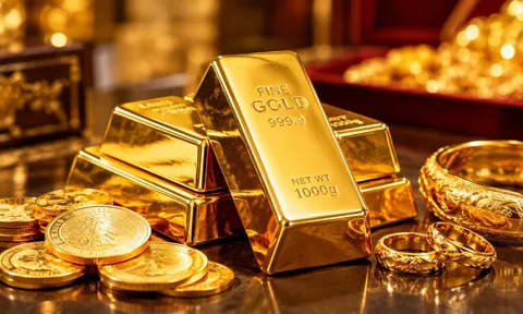 Bảng giá vàng 9999 24K 18K SJC DOJI PNJ hôm nay 25/10/2026