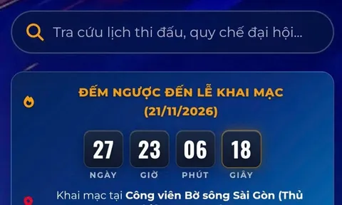 Sổ tay điện tử: Trợ lý số thông minh tại Đại hội Thể thao toàn quốc 2026