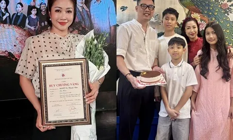 Nữ NSƯT 2 năm liên tiếp nhận Huy chương Vàng: Là Thủ khoa 2 trường đại học, cùng con gái đi lưu diễn ở Úc
